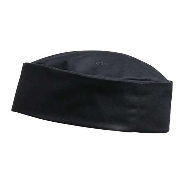 Turn-Up Chef’s Hat – Black