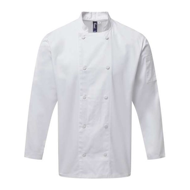 Chef's Long Sleeve Coolchecker® Jacket With Mesh Back Panel