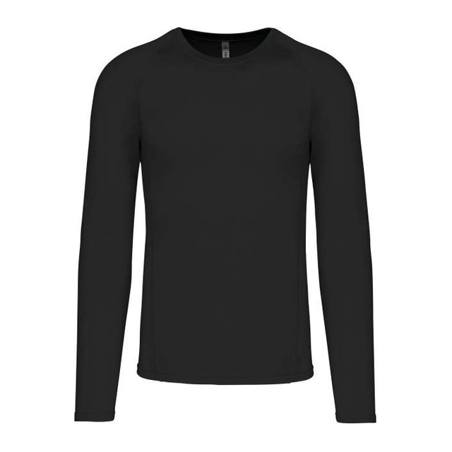 Adults' Long-Sleeved Base Layer Sports T-Shirt