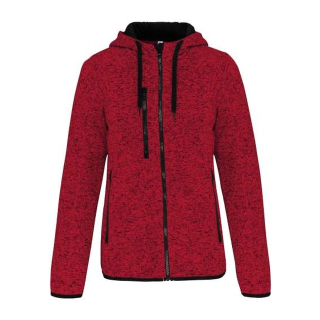 Ladies’ Heather Hooded Jacket