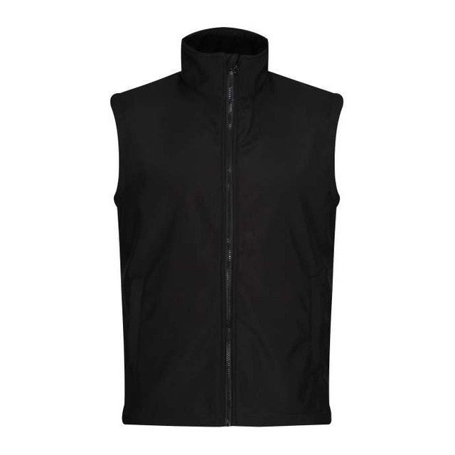 Ablaze Printable Softshell Bodywarmer – Black/Black