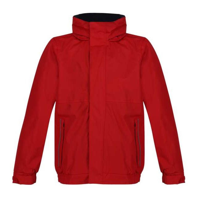 Kids Dover - Fleece Lined Jacket – Classic Red/Navy