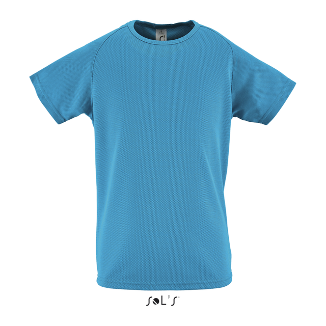 Sol's Sporty Kids' - Raglan-Sleeved T-Shirt