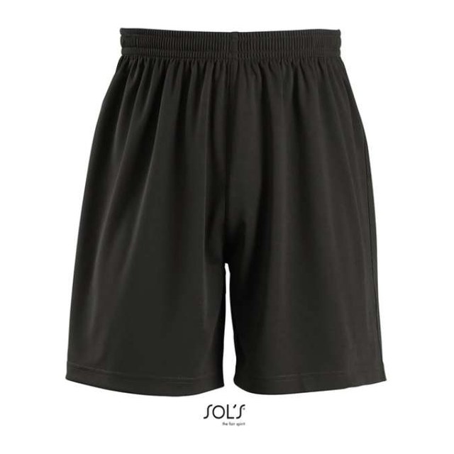 Sol's San Siro 2 - Adults' Basic Shorts – Black