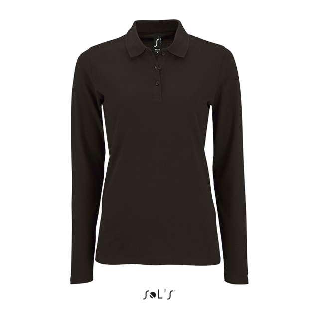 Sol's Perfect LSL Women - Long-Sleeve Piqué Polo Shirt