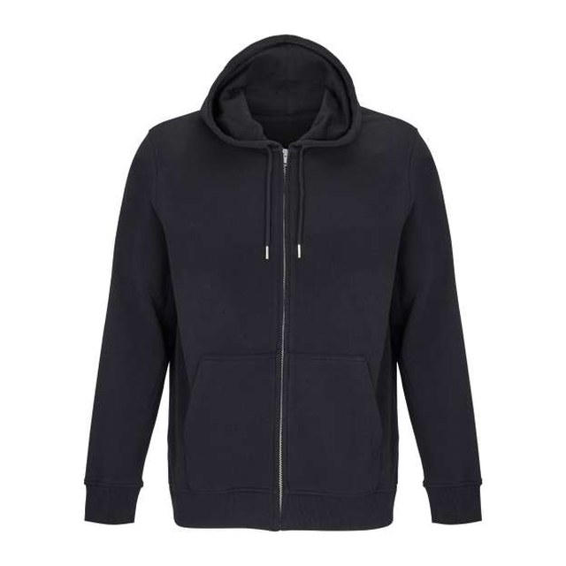 Sol's Calipso - Unisex Full-Zip Hoodie – Black