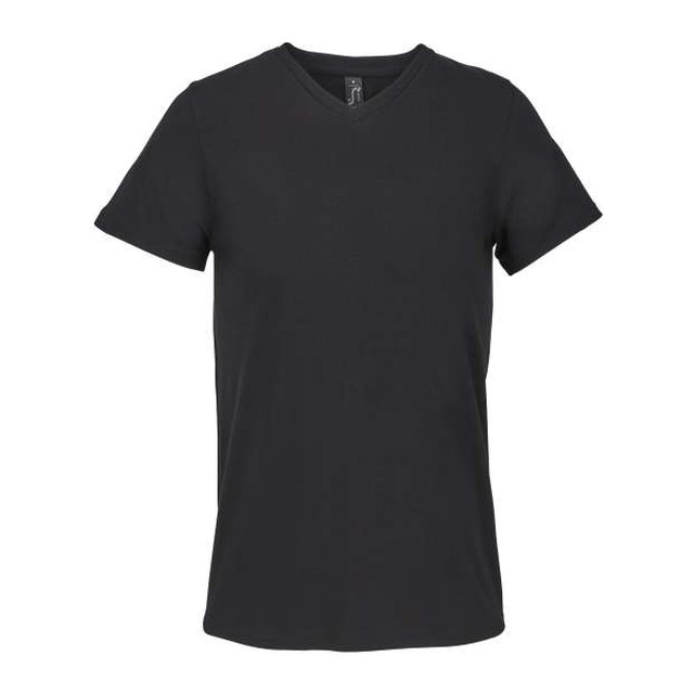 Sol's Regent V - V-Neck T-Shirt – Deep Black