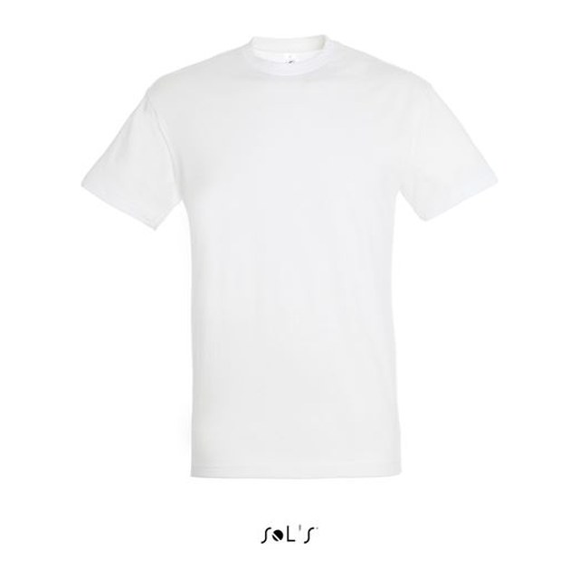 Sol's Regent - Unisex Round Collar T-Shirt – White
