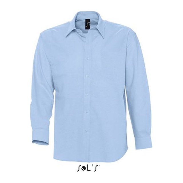 Sol's Boston - Long Sleeve Oxford Men's Shirt