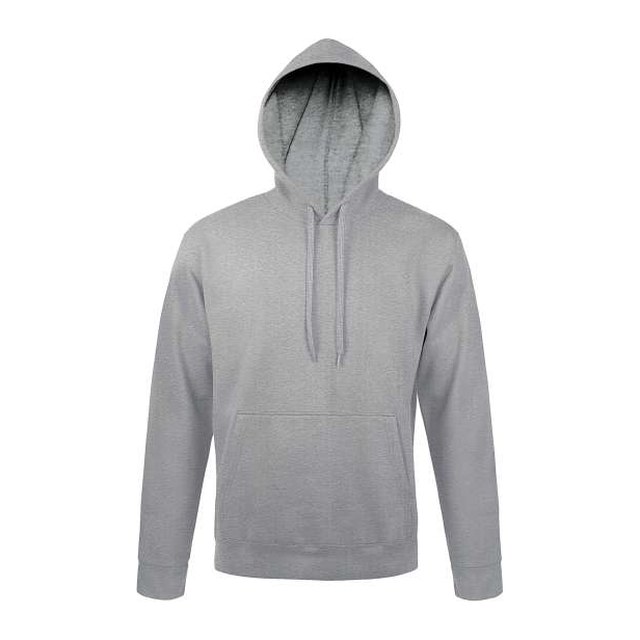 Sol's Snake - Unisex Hooded Sweatshirt – Grey Melange