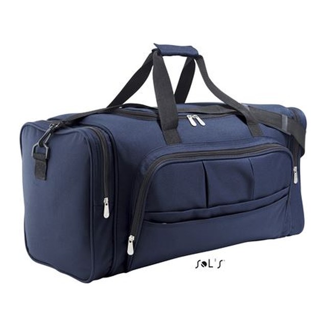 Sol's Week-End - 600d Polyester Multi-Pocket Travel Bag – French Navy