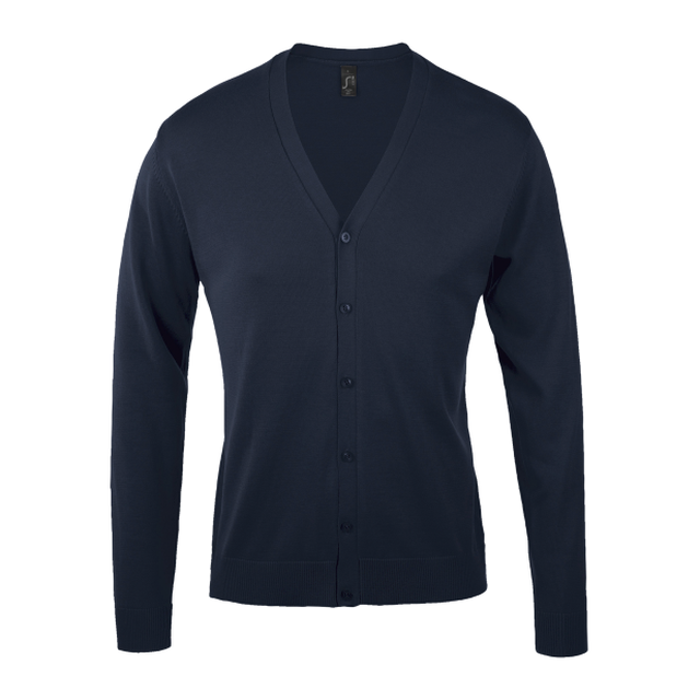 Sol's Golden Men - V-Neck Knitted Cardigan