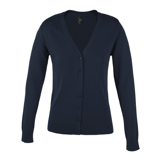 Sol's Golden Women - V-Neck Knitted Cardigan
