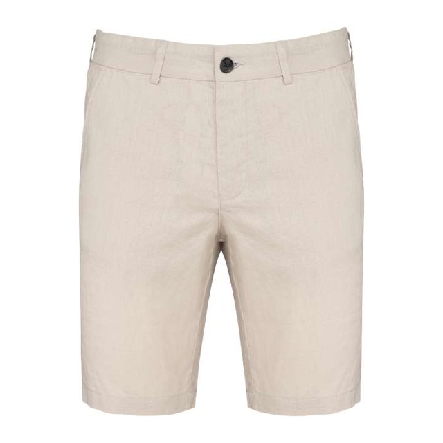 Men's Linen Bermuda