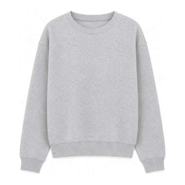 Womens Regular Sweatshirt – Grey Melange