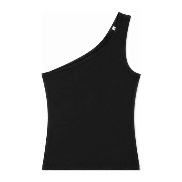Womens Fitted One Shoulder Top