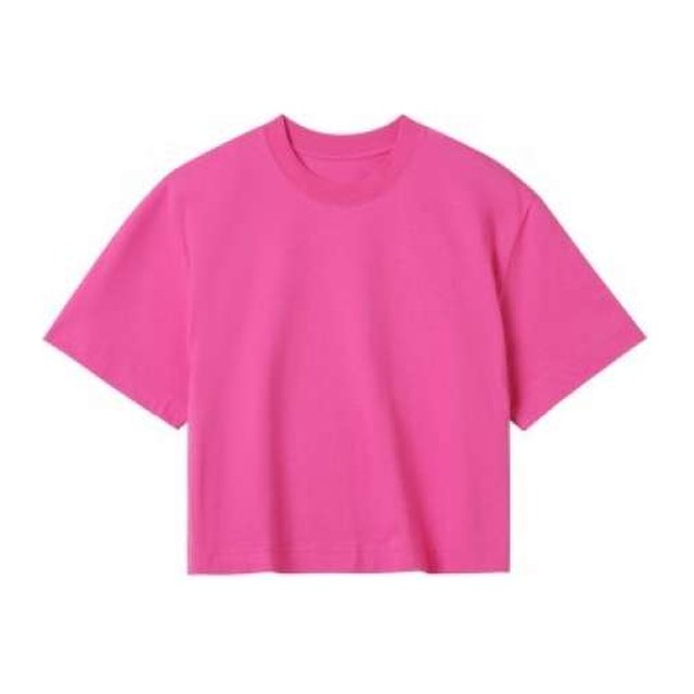 Womens Crop Top – Hyper Pink