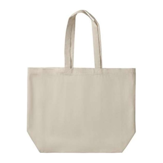 Cotton Canvas Large Tote