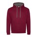 Burgundy/Charcoal