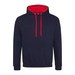 New French Navy/Fire Red