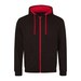 Jet Black/Fire Red