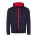 New French Navy/Fire Red