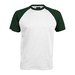 White/Forest Green