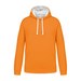 Orange/White