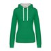 Light Kelly Green/White