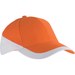 Orange/White