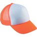 White/Fluorescent Orange