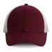 Burgundy/Light Grey