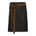 Black/Tan Denim