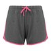 Grey Heather/Fluorescent Pink
