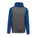 Grey Heather/Sporty Royal Blue