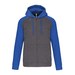 Grey Heather/Sporty Royal Blue