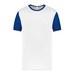 White/Dark Royal Blue