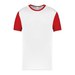 White/Sporty Red