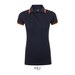 French Navy/Neon Orange